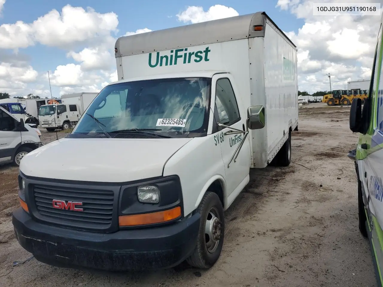 2005 GMC Savana Cutaway G3500 VIN: 1GDJG31U951190168 Lot: 62325485
