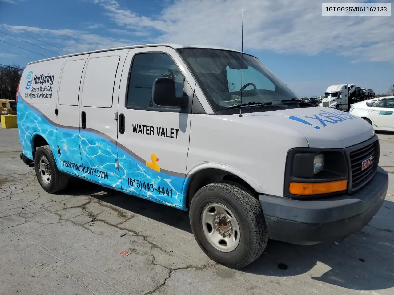2006 GMC Savana G2500 VIN: 1GTGG25V061167133 Lot: 50783785