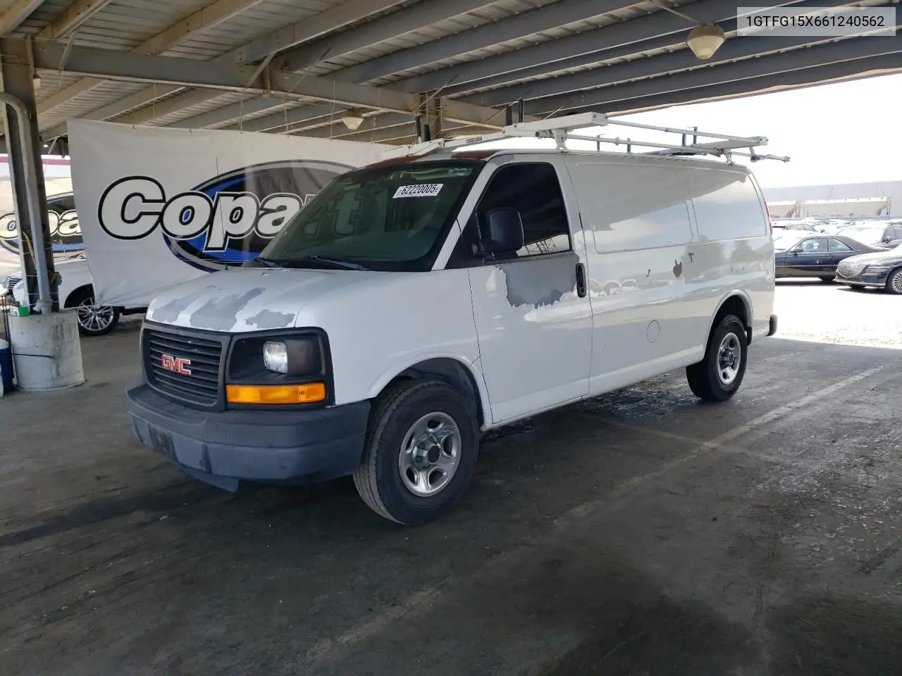 2006 GMC Savana G1500 VIN: 1GTFG15X661240562 Lot: 62220005