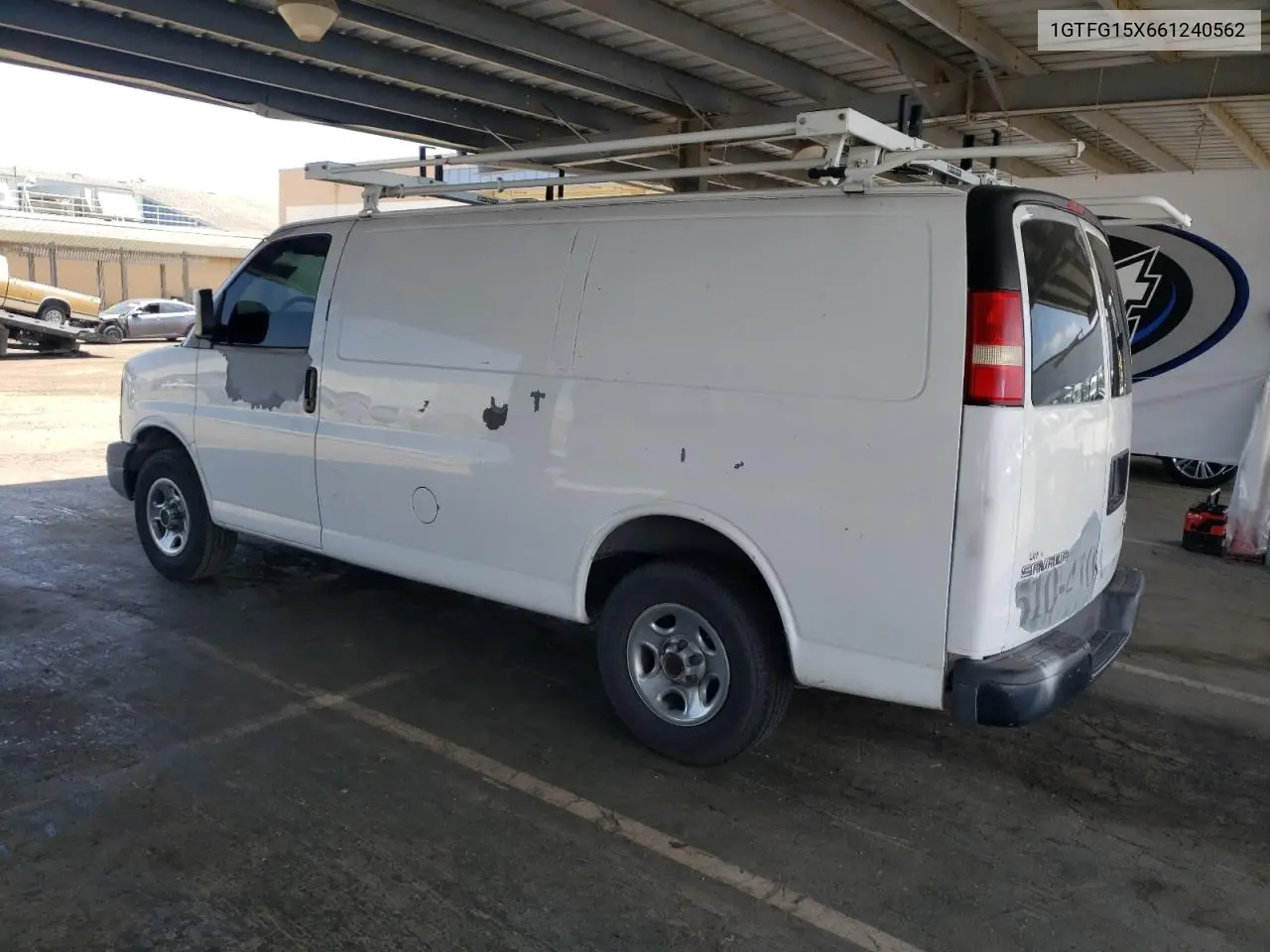 2006 GMC Savana G1500 VIN: 1GTFG15X661240562 Lot: 62220005