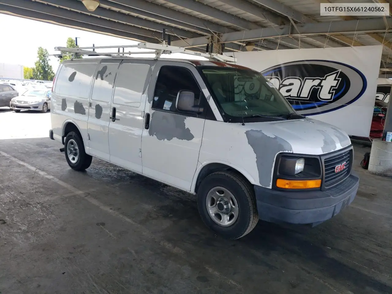 2006 GMC Savana G1500 VIN: 1GTFG15X661240562 Lot: 62220005