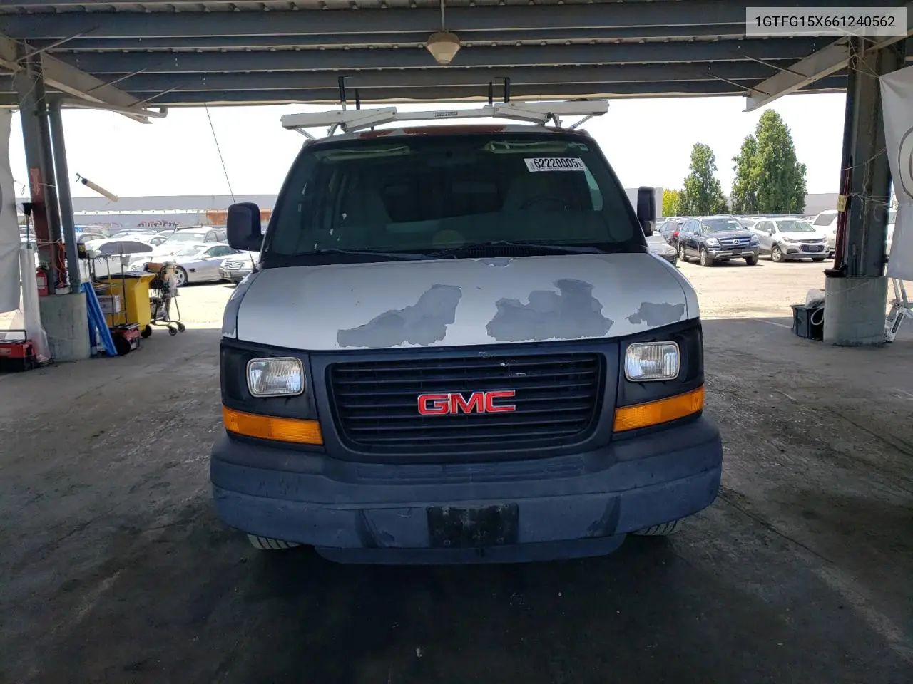 2006 GMC Savana G1500 VIN: 1GTFG15X661240562 Lot: 62220005