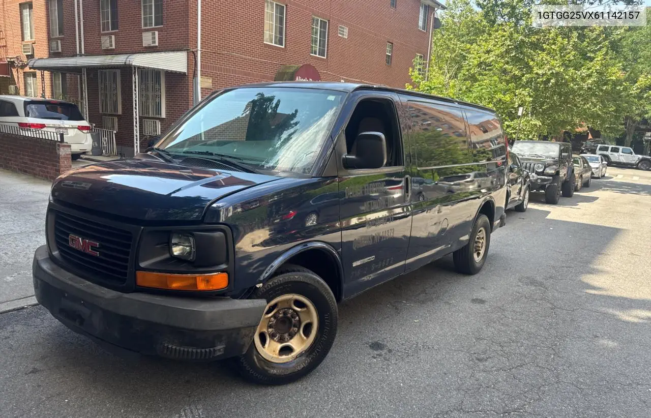 2006 GMC Savana G2500 VIN: 1GTGG25VX61142157 Lot: 63220145
