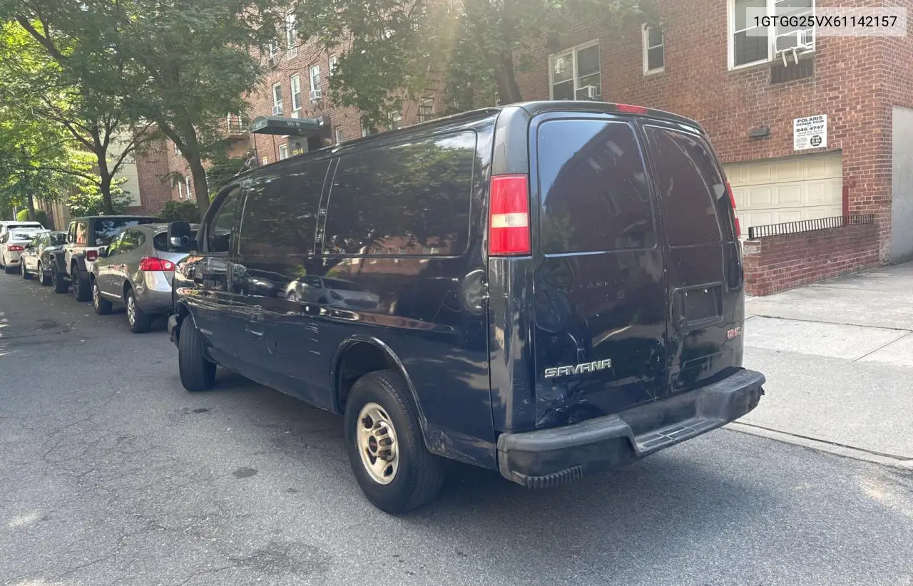 2006 GMC Savana G2500 VIN: 1GTGG25VX61142157 Lot: 63220145