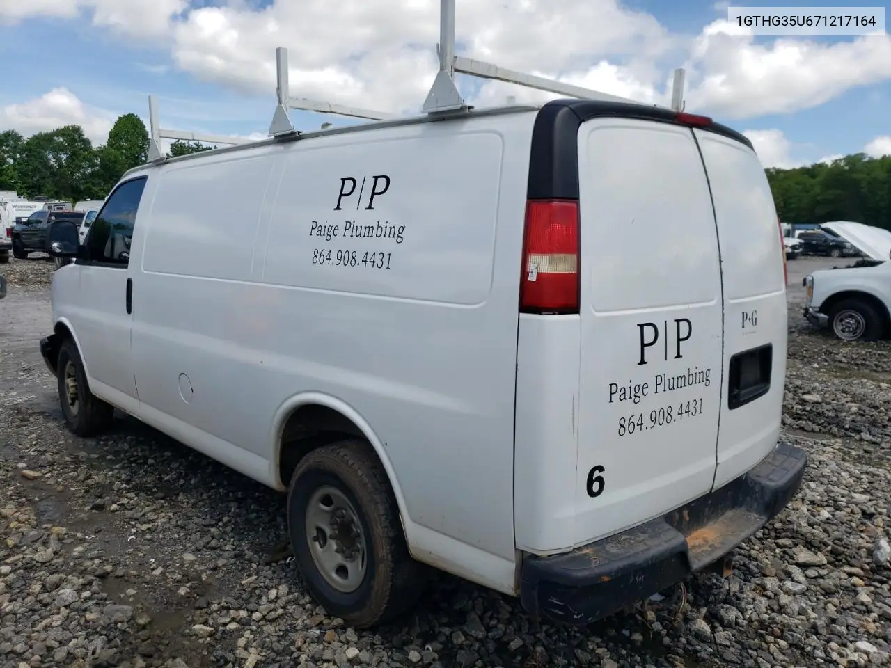 2007 GMC Savana G3500 VIN: 1GTHG35U671217164 Lot: 56539805