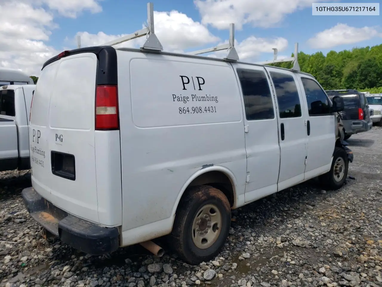 2007 GMC Savana G3500 VIN: 1GTHG35U671217164 Lot: 56539805