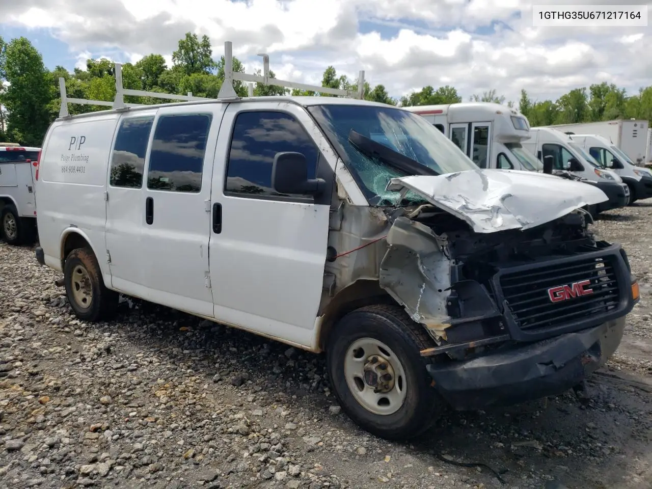 2007 GMC Savana G3500 VIN: 1GTHG35U671217164 Lot: 56539805