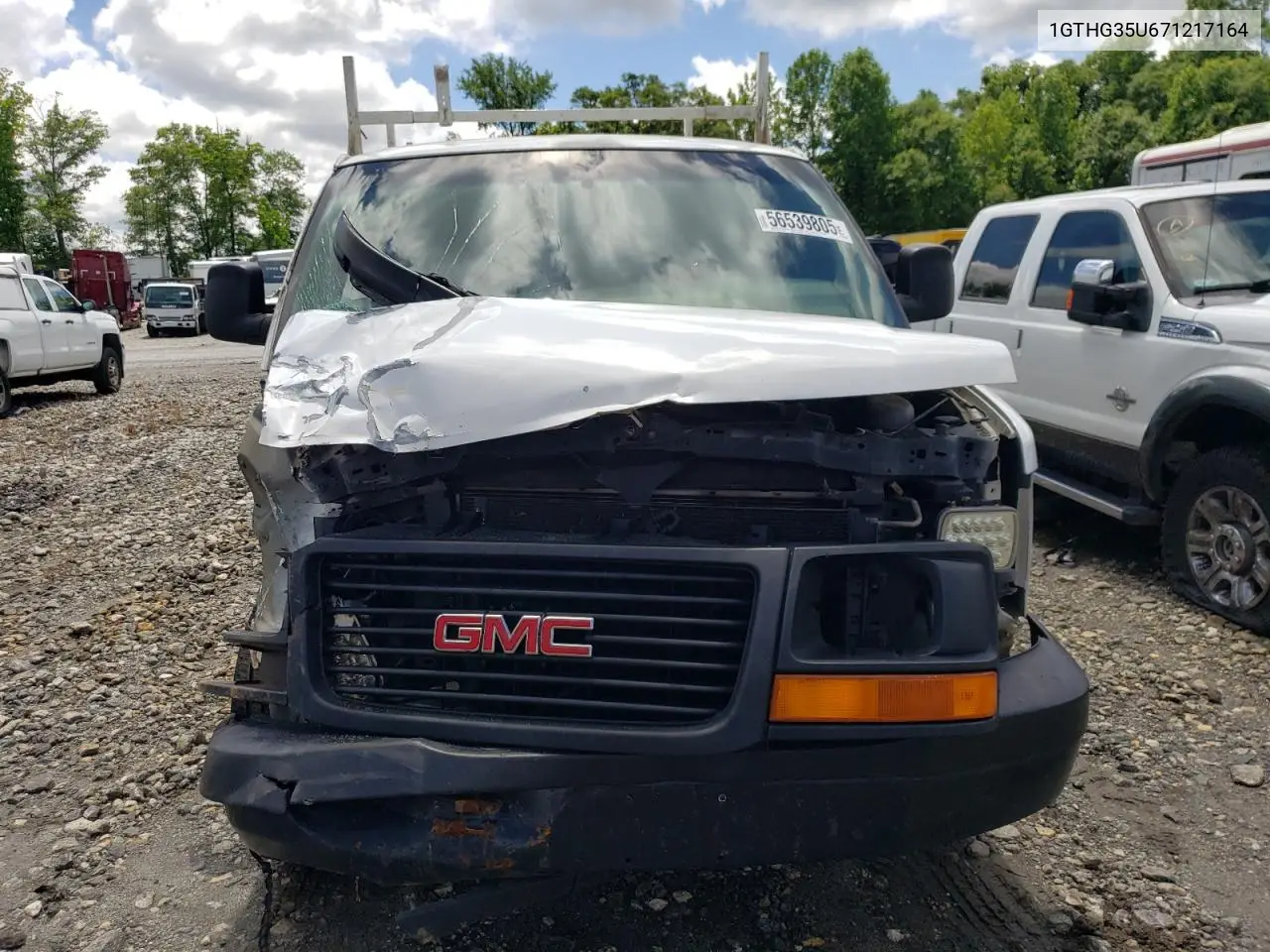 2007 GMC Savana G3500 VIN: 1GTHG35U671217164 Lot: 56539805