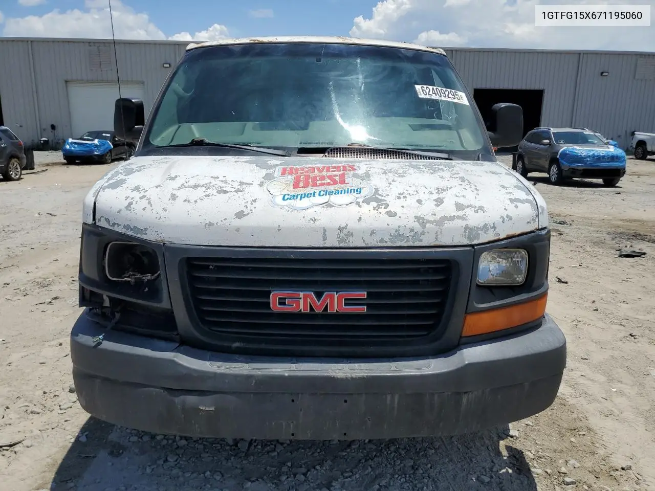 2007 GMC Savana G1500 VIN: 1GTFG15X671195060 Lot: 62409295