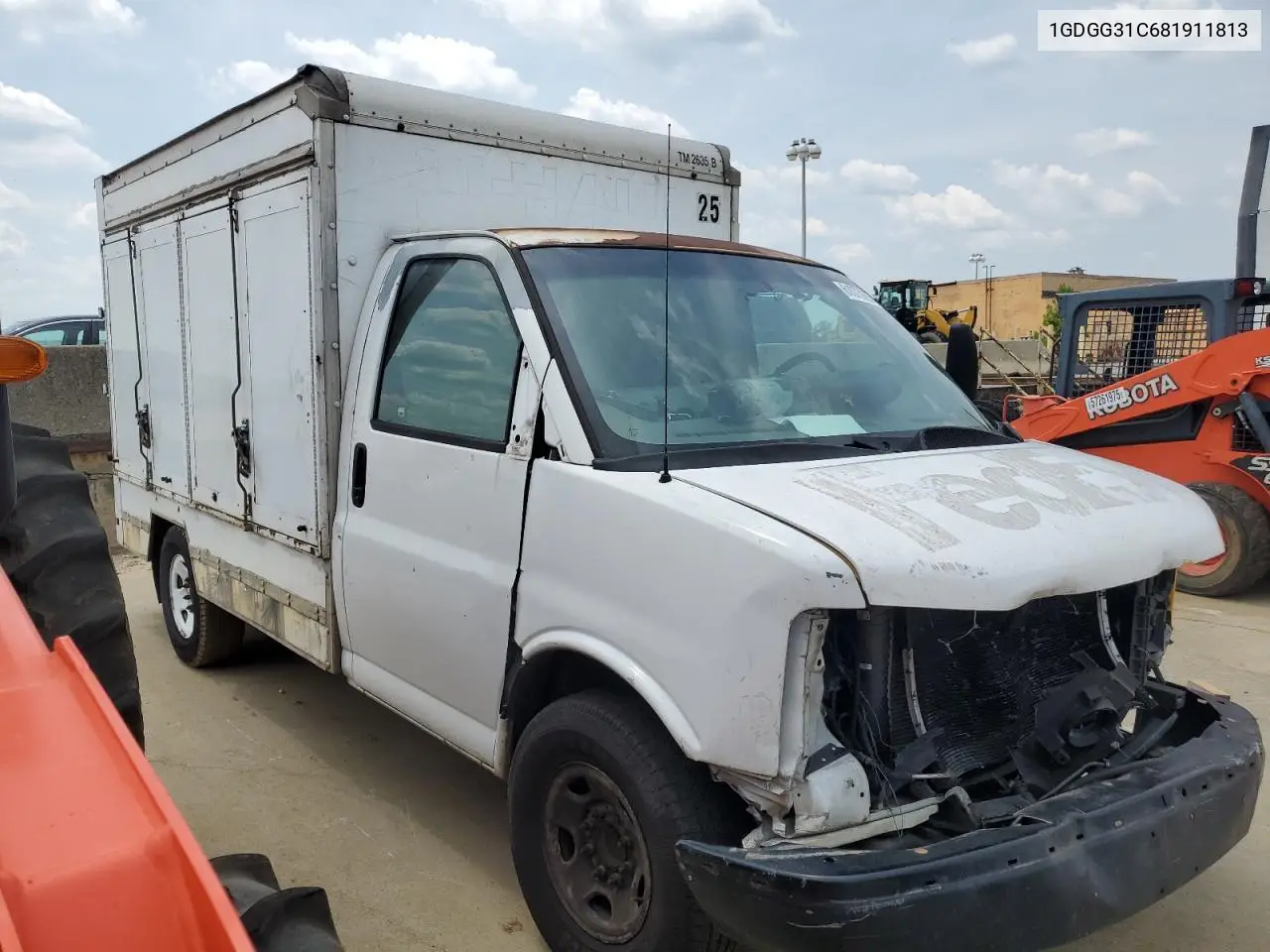 2008 GMC Savana Cutaway G3500 VIN: 1GDGG31C681911813 Lot: 61073905