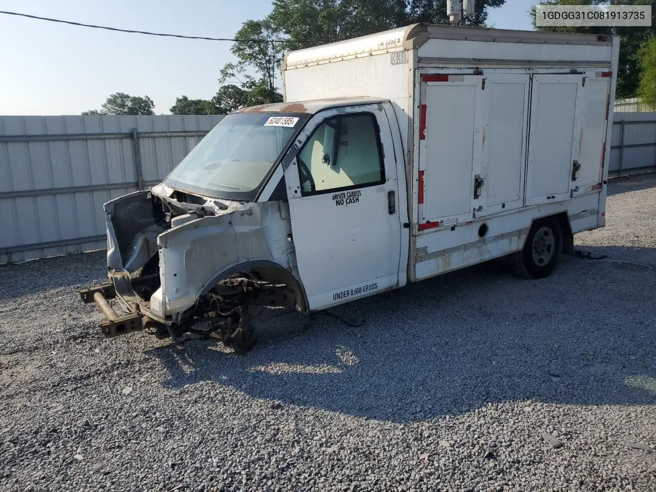 2008 GMC Savana Cutaway G3500 VIN: 1GDGG31C081913735 Lot: 62401585