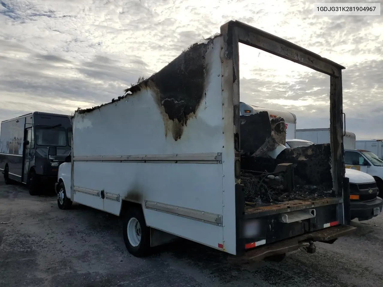 2008 GMC Savana Cutaway G3500 VIN: 1GDJG31K281904967 Lot: 74576184