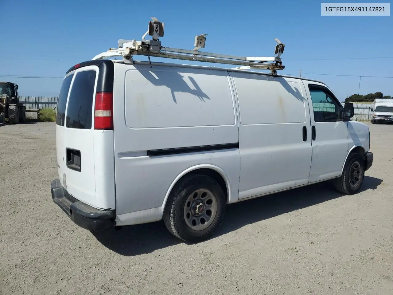 2009 GMC Savana G1500 VIN: 1GTFG15X491147821 Lot: 62025495