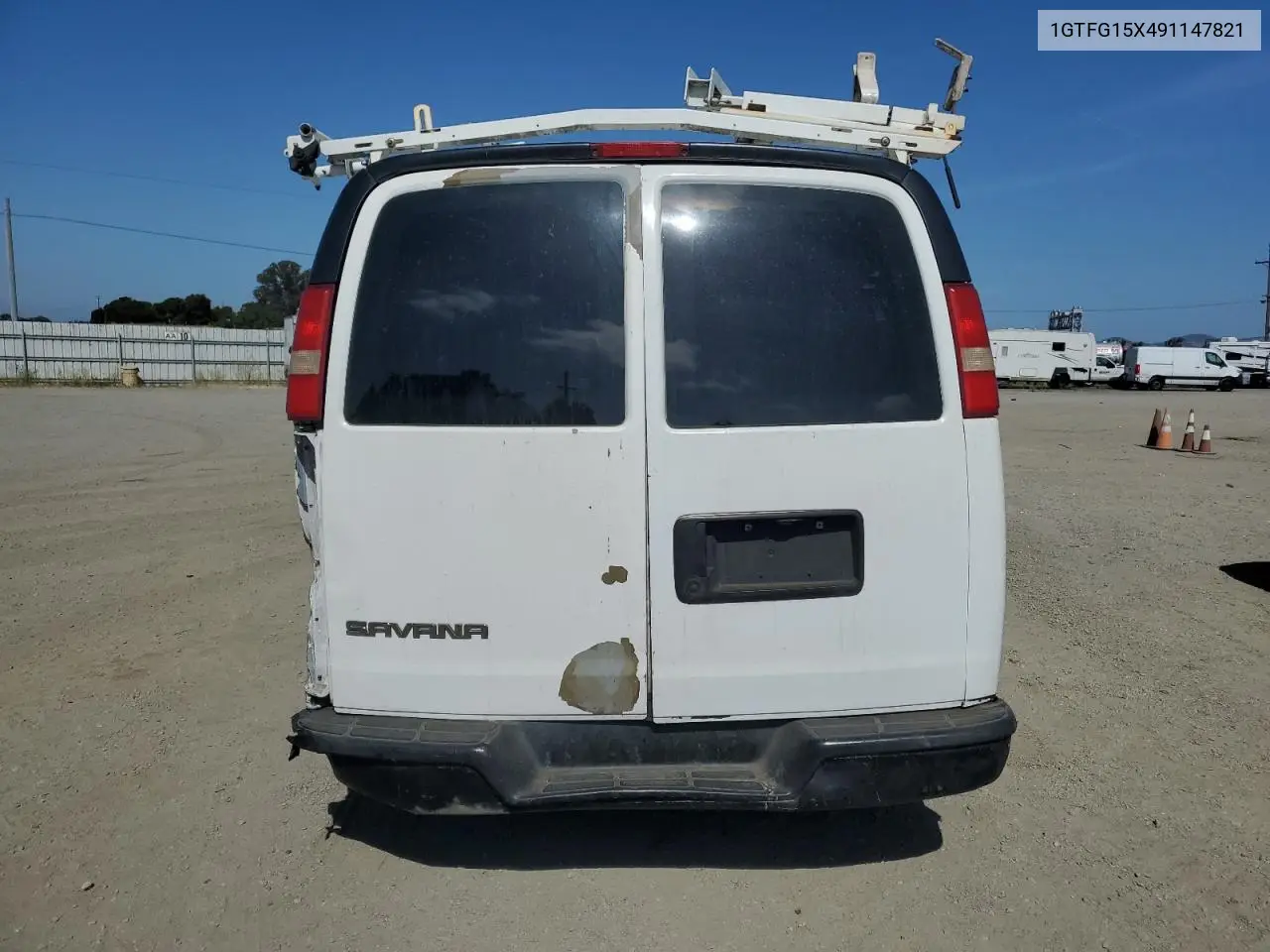 2009 GMC Savana G1500 VIN: 1GTFG15X491147821 Lot: 62025495