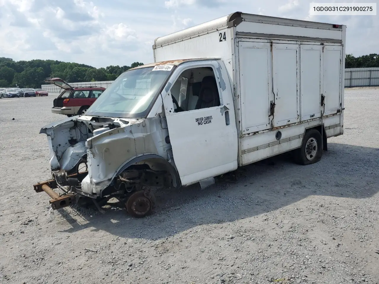 2009 GMC Savana Cutaway G3500 VIN: 1GDGG31C291900275 Lot: 62400705