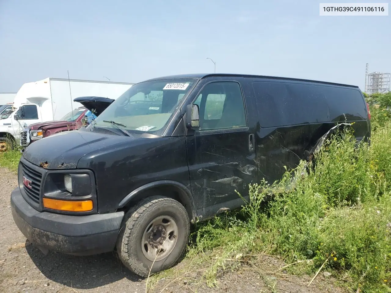 2009 GMC Savana G3500 VIN: 1GTHG39C491106116 Lot: 65012015