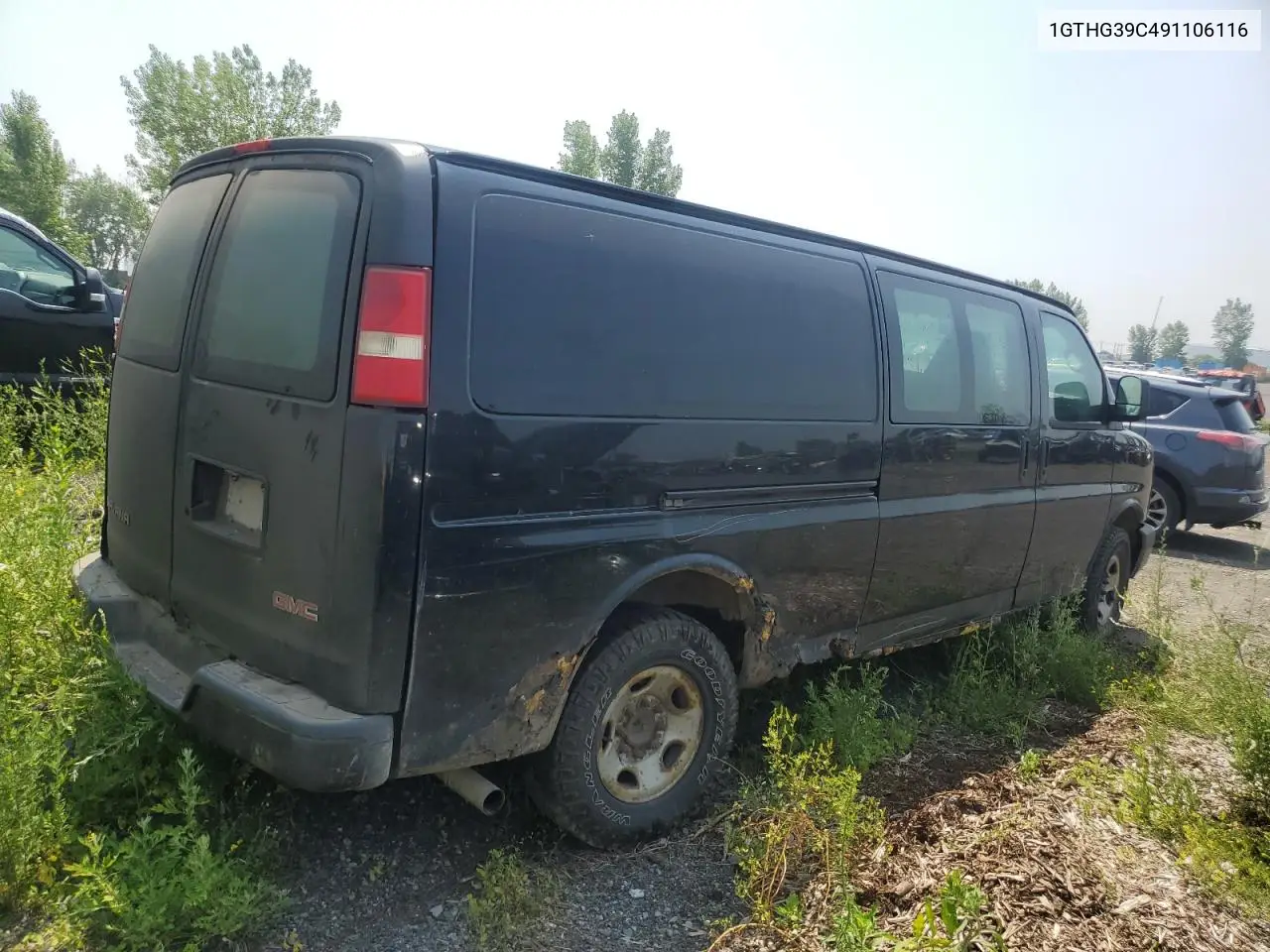 2009 GMC Savana G3500 VIN: 1GTHG39C491106116 Lot: 65012015