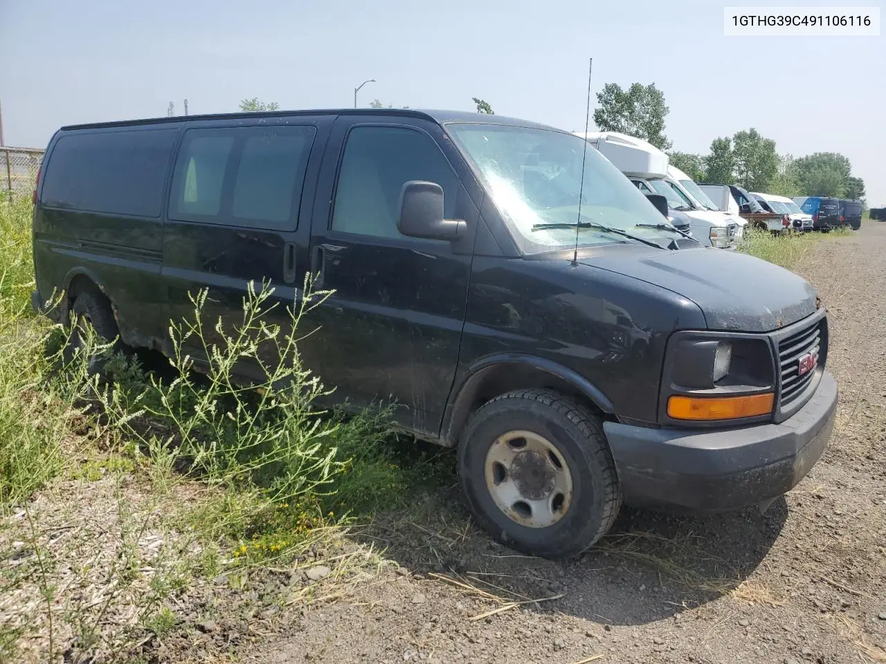 2009 GMC Savana G3500 VIN: 1GTHG39C491106116 Lot: 65012015