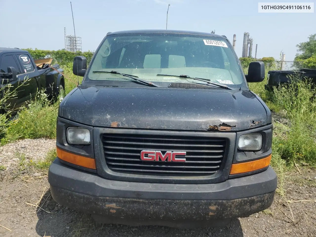 2009 GMC Savana G3500 VIN: 1GTHG39C491106116 Lot: 65012015