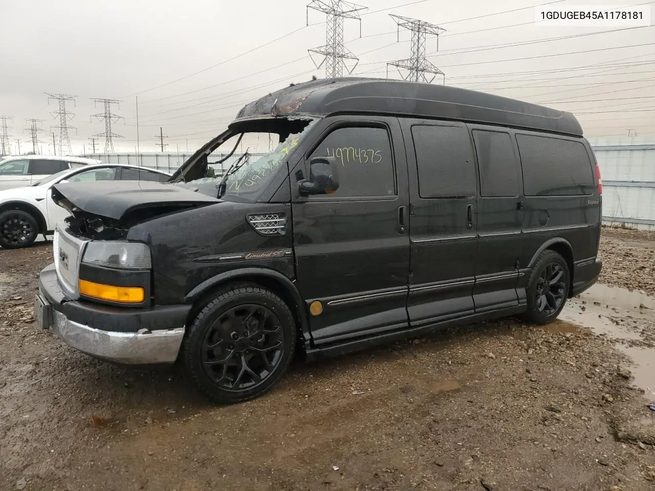 2010 GMC Savana Rv G1500 4Lt VIN: 1GDUGEB45A1178181 Lot: 49774375