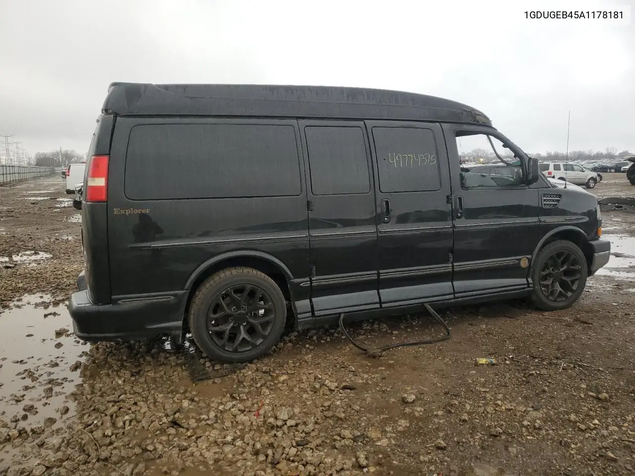 2010 GMC Savana Rv G1500 4Lt VIN: 1GDUGEB45A1178181 Lot: 49774375