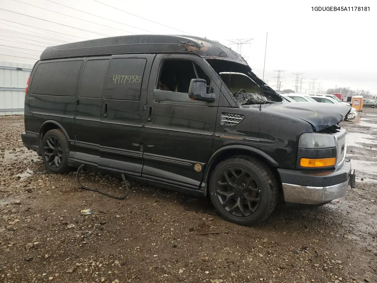 2010 GMC Savana Rv G1500 4Lt VIN: 1GDUGEB45A1178181 Lot: 49774375