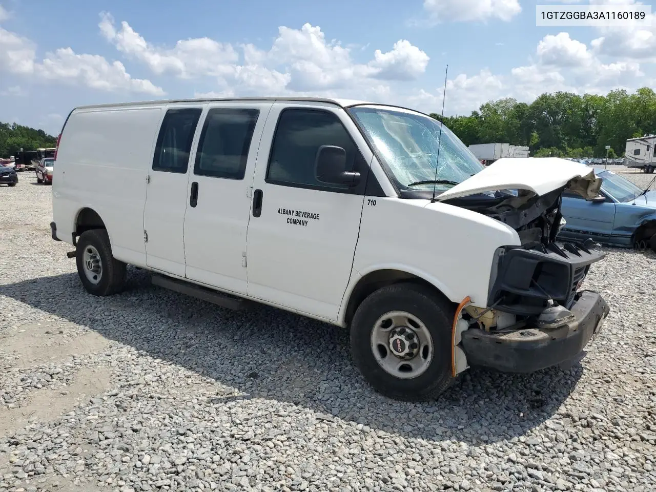 2010 GMC Savana G2500 VIN: 1GTZGGBA3A1160189 Lot: 56111295