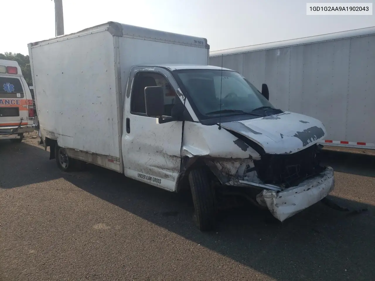 2010 GMC Savana Cutaway G3500 VIN: 1GD1G2AA9A1902043 Lot: 58821205