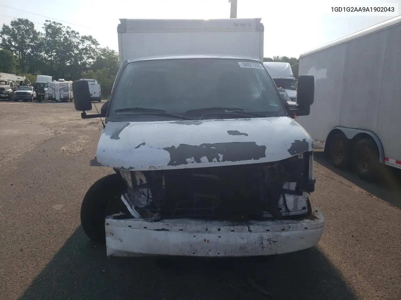 2010 GMC Savana Cutaway G3500 VIN: 1GD1G2AA9A1902043 Lot: 58821205