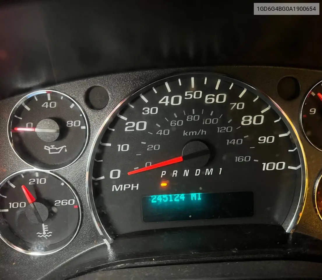 2010 GMC Savana Cut - Trucks Expeditor Truck VIN: 1GD6G4BG0A1900654 Lot: 63596165