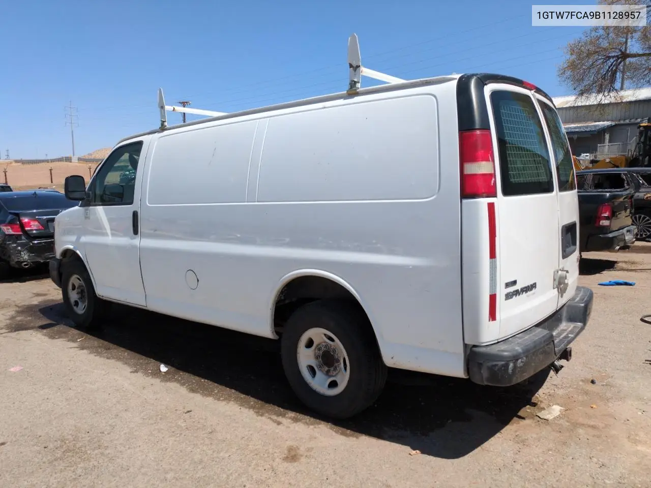 2011 GMC Savana G2500 VIN: 1GTW7FCA9B1128957 Lot: 52300045