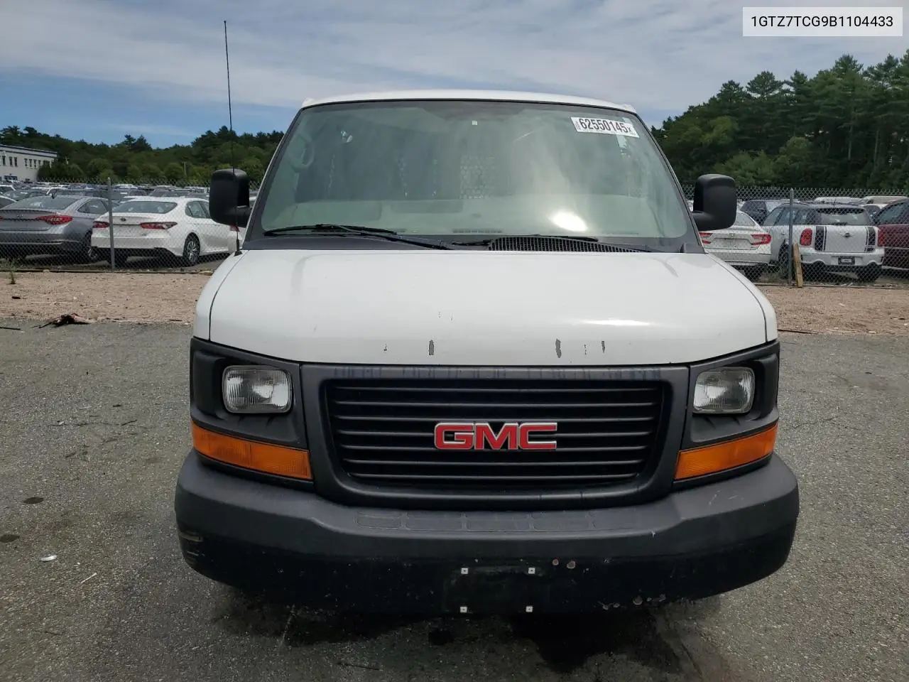 2011 GMC Savana G3500 VIN: 1GTZ7TCG9B1104433 Lot: 62550145