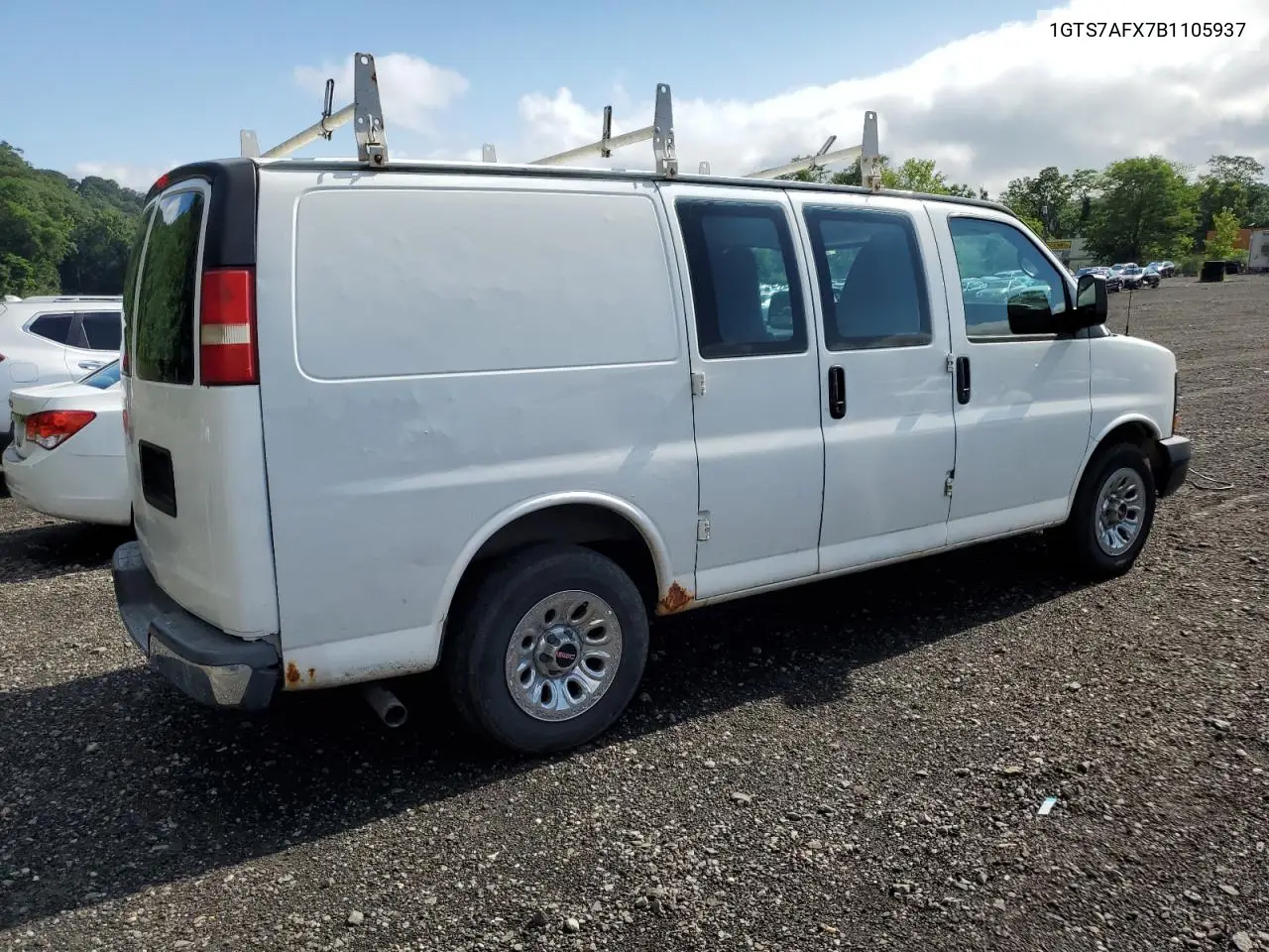 2011 GMC Savana G1500 VIN: 1GTS7AFX7B1105937 Lot: 64842585
