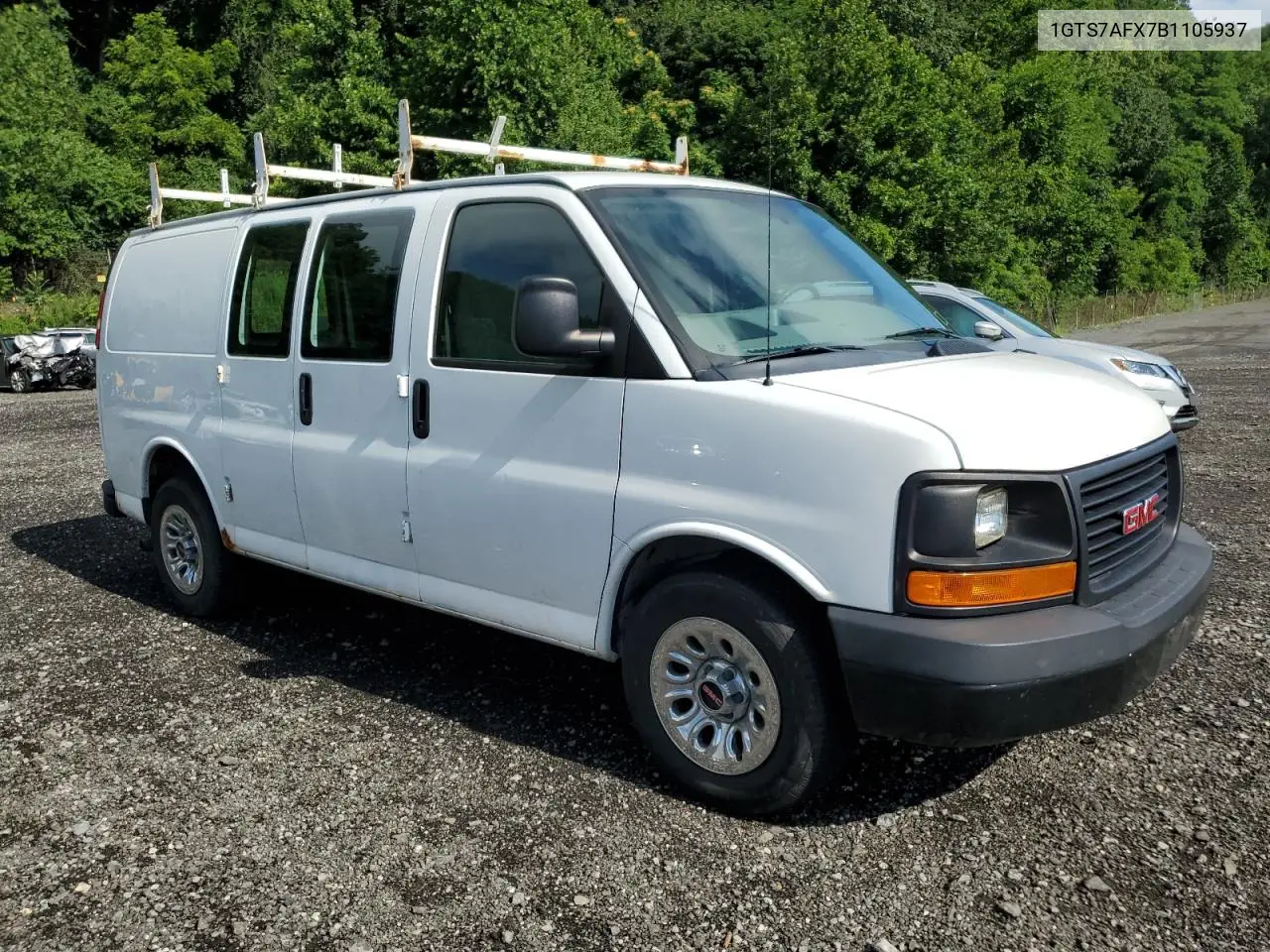 2011 GMC Savana G1500 VIN: 1GTS7AFX7B1105937 Lot: 64842585