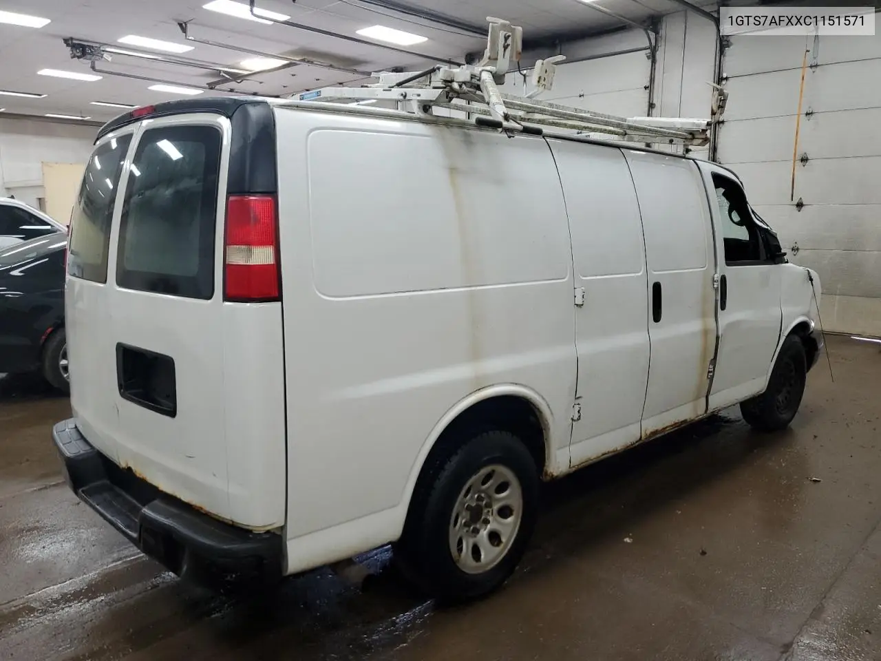 2012 GMC Savana G1500 VIN: 1GTS7AFXXC1151571 Lot: 55124895