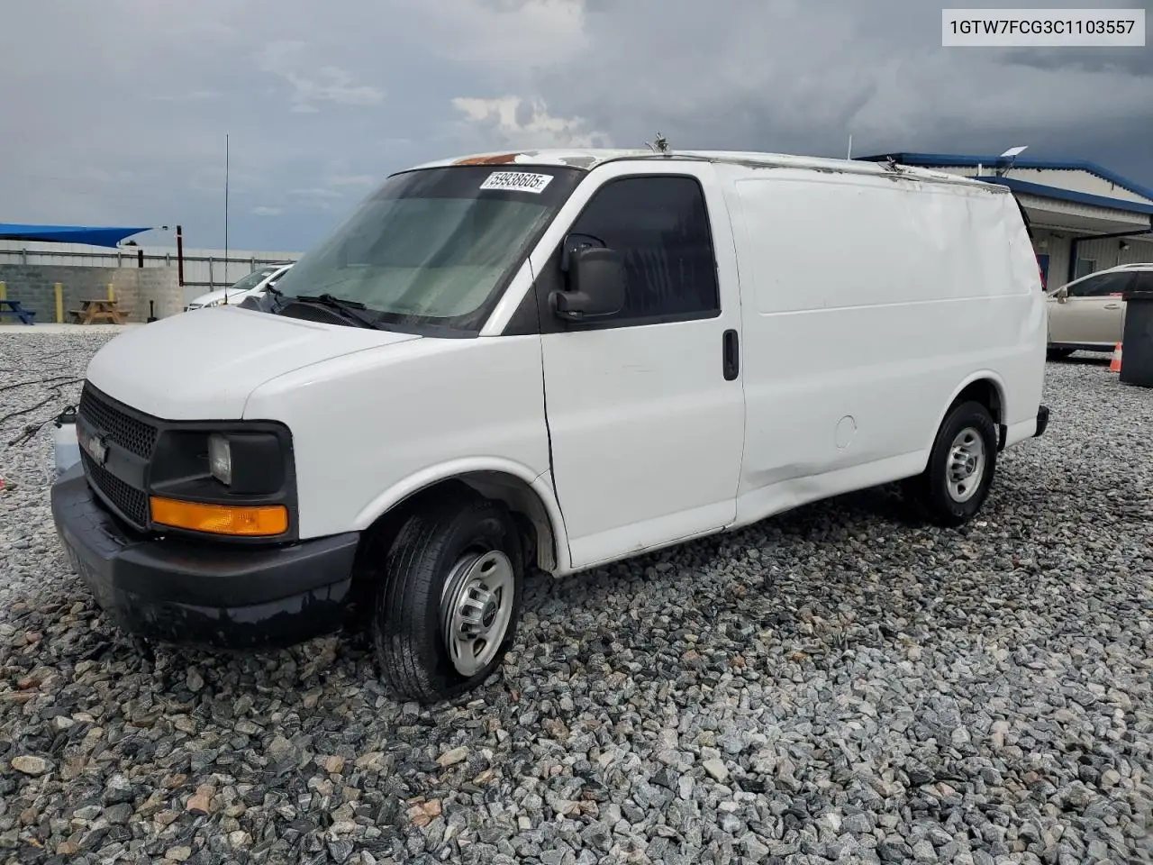2012 GMC Savana G2500 VIN: 1GTW7FCG3C1103557 Lot: 59938605