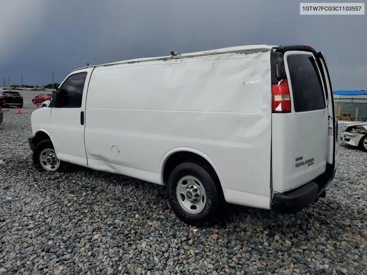 2012 GMC Savana G2500 VIN: 1GTW7FCG3C1103557 Lot: 59938605
