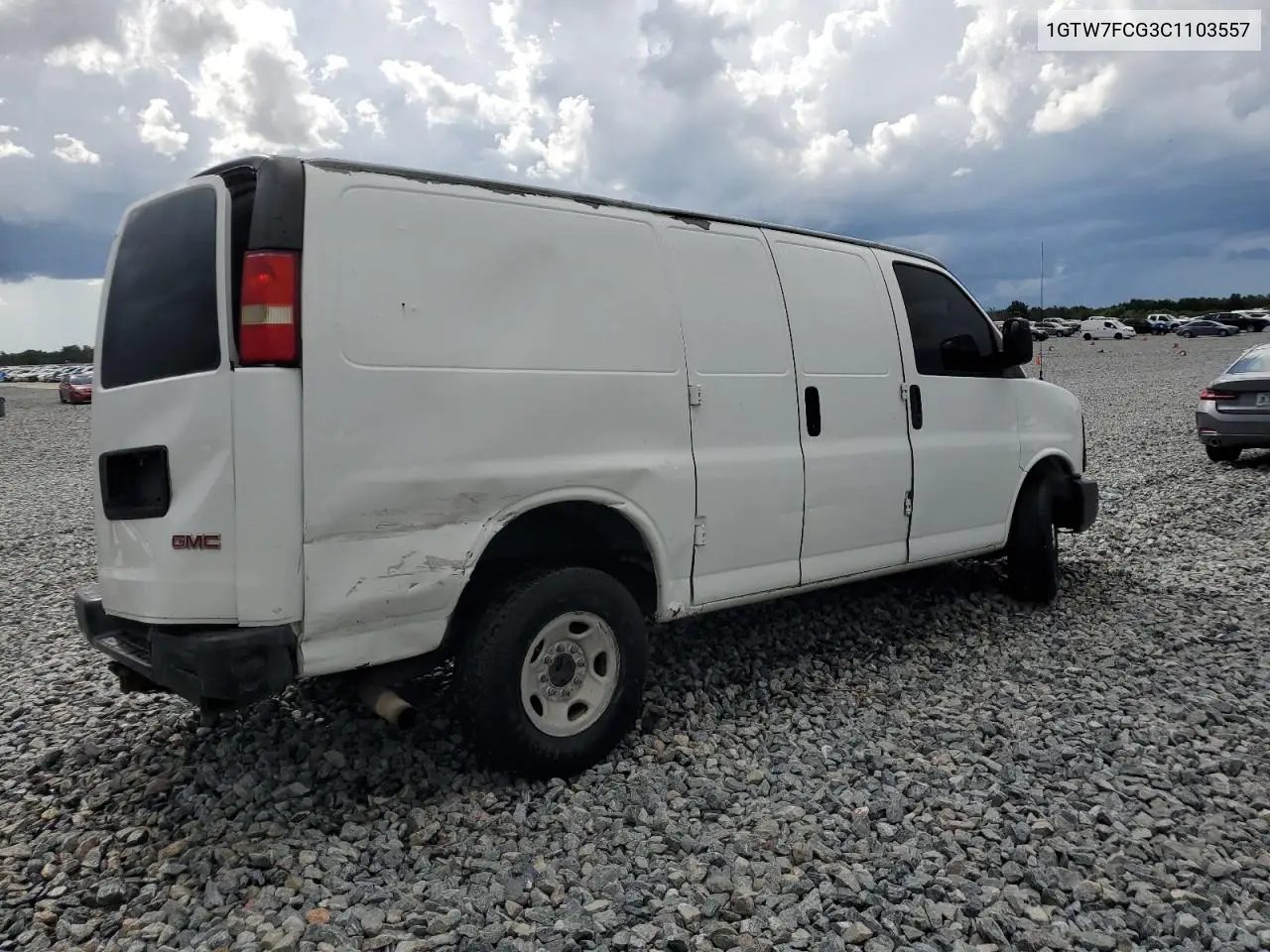 2012 GMC Savana G2500 VIN: 1GTW7FCG3C1103557 Lot: 59938605