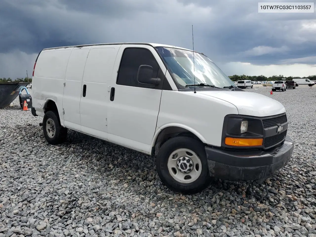 2012 GMC Savana G2500 VIN: 1GTW7FCG3C1103557 Lot: 59938605
