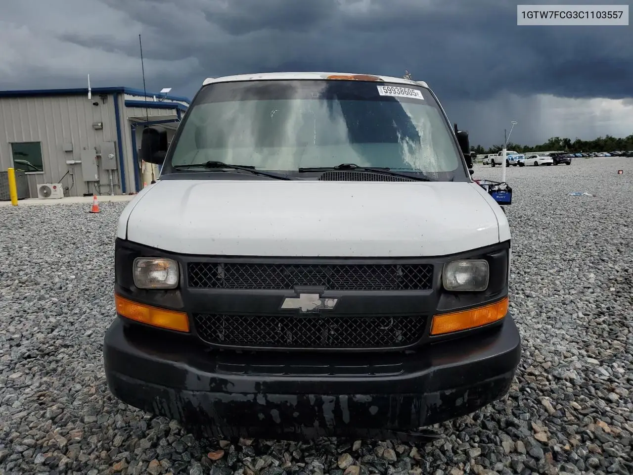 2012 GMC Savana G2500 VIN: 1GTW7FCG3C1103557 Lot: 59938605