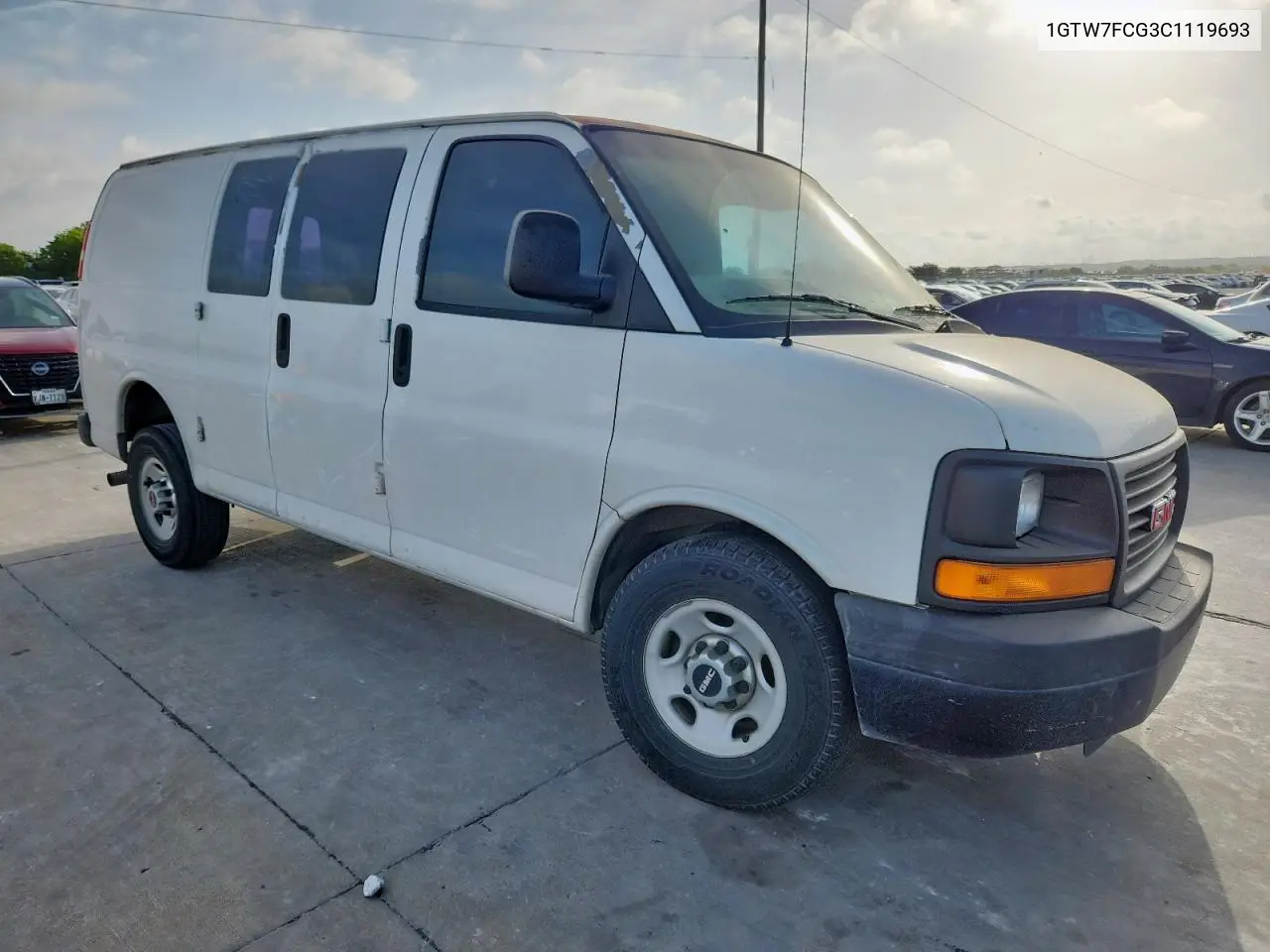 2012 GMC Savana G2500 VIN: 1GTW7FCG3C1119693 Lot: 61926205