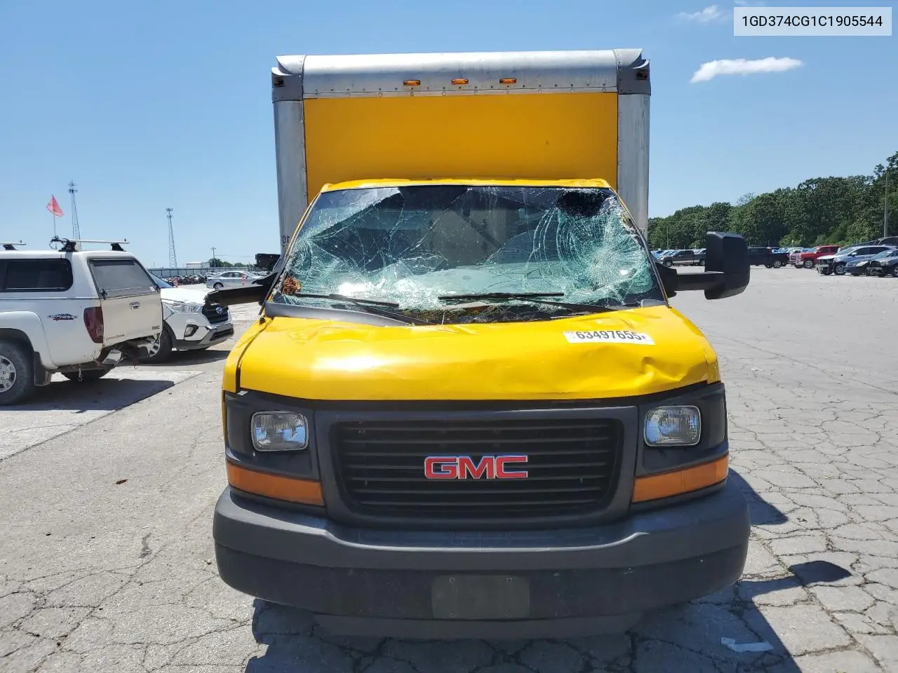 2012 GMC Savana Cutaway G3500 VIN: 1GD374CG1C1905544 Lot: 63497655