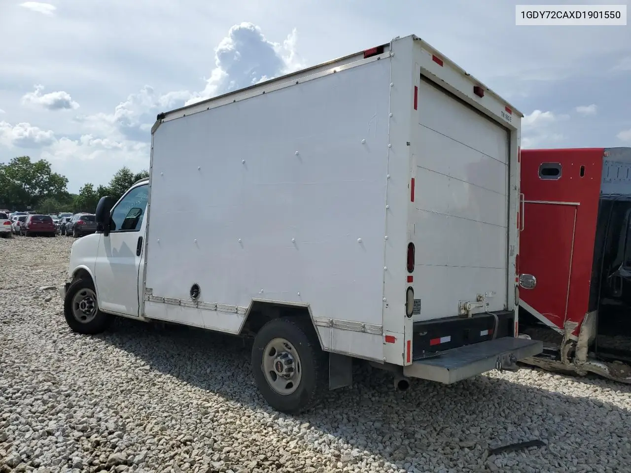 2013 GMC Savana Cutaway G3500 VIN: 1GDY72CAXD1901550 Lot: 61973095