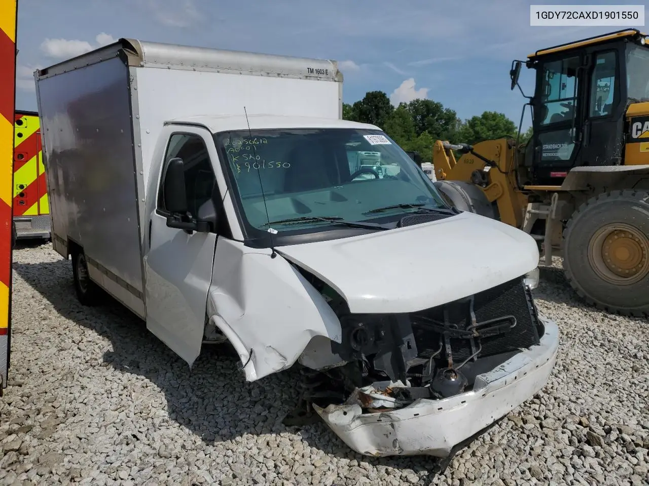 2013 GMC Savana Cutaway G3500 VIN: 1GDY72CAXD1901550 Lot: 61973095