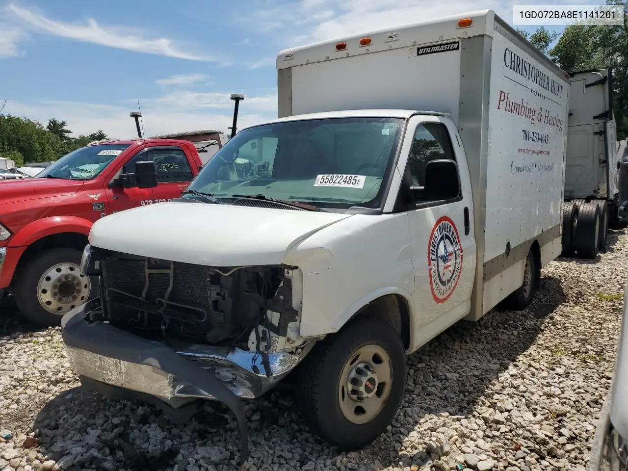 2014 GMC Savana Cutaway G3500 VIN: 1GD072BA8E1141201 Lot: 55822485