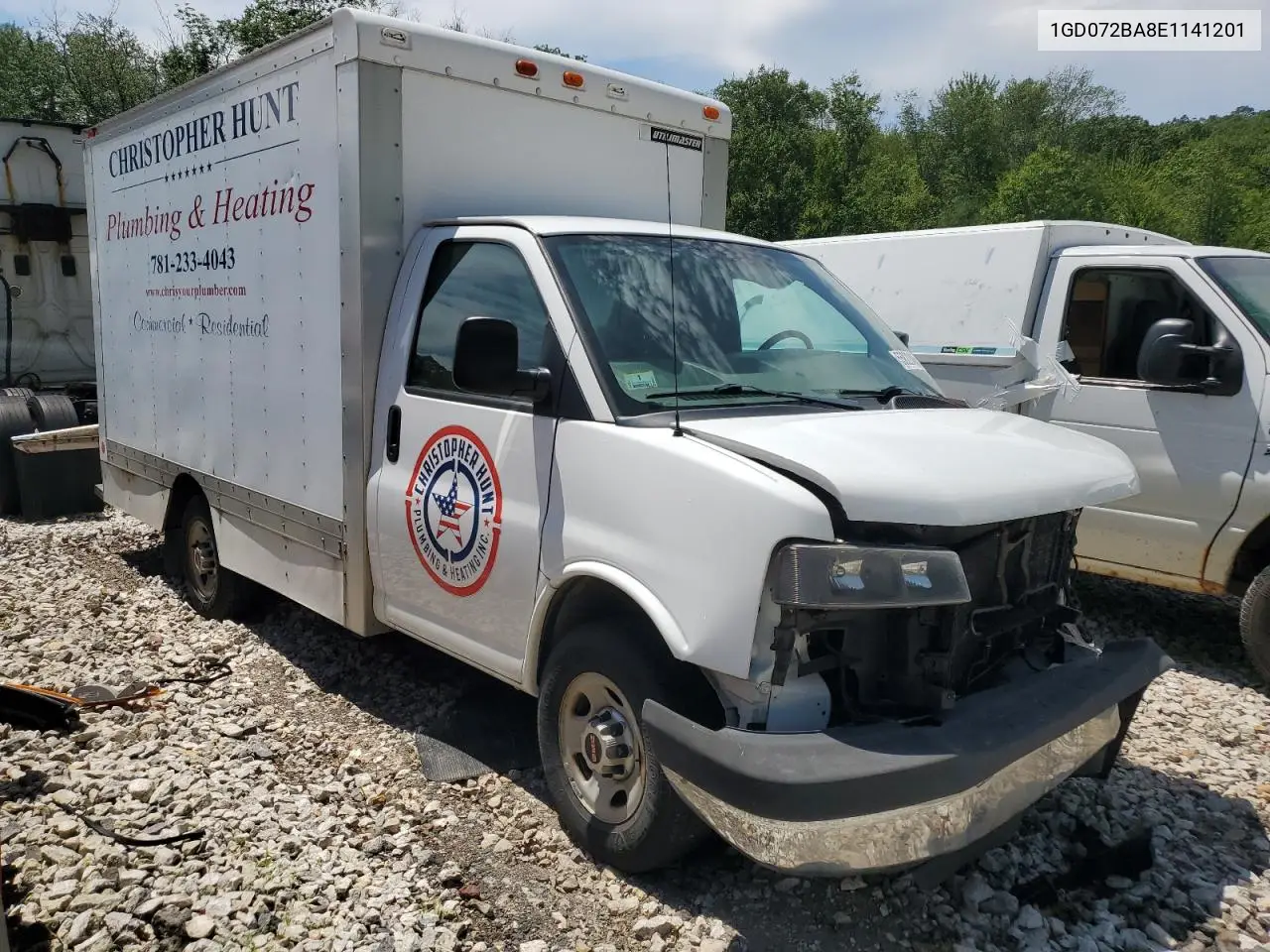 2014 GMC Savana Cutaway G3500 VIN: 1GD072BA8E1141201 Lot: 55822485