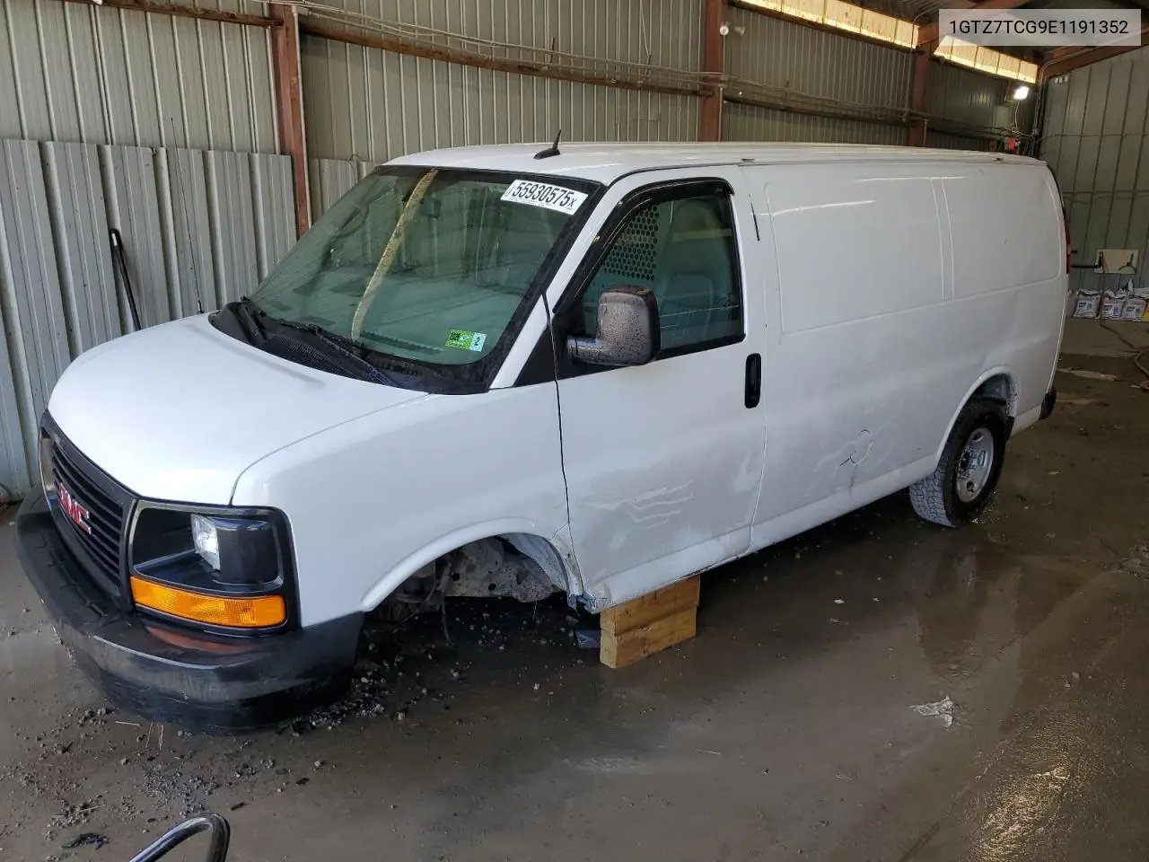 2014 GMC Savana G3500 VIN: 1GTZ7TCG9E1191352 Lot: 55930575
