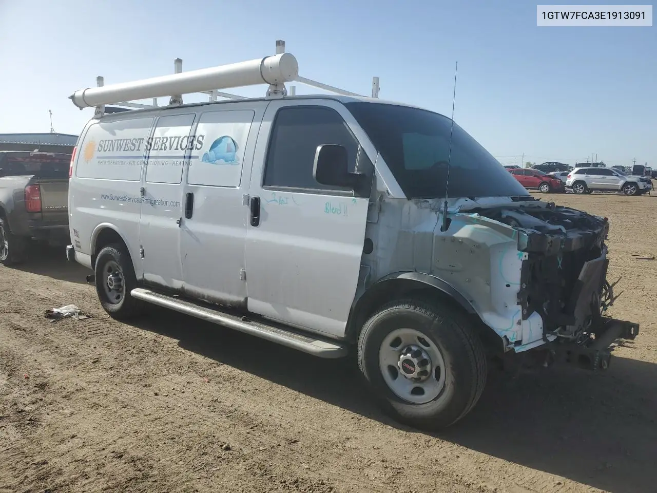 2014 GMC Savana G2500 VIN: 1GTW7FCA3E1913091 Lot: 56882025