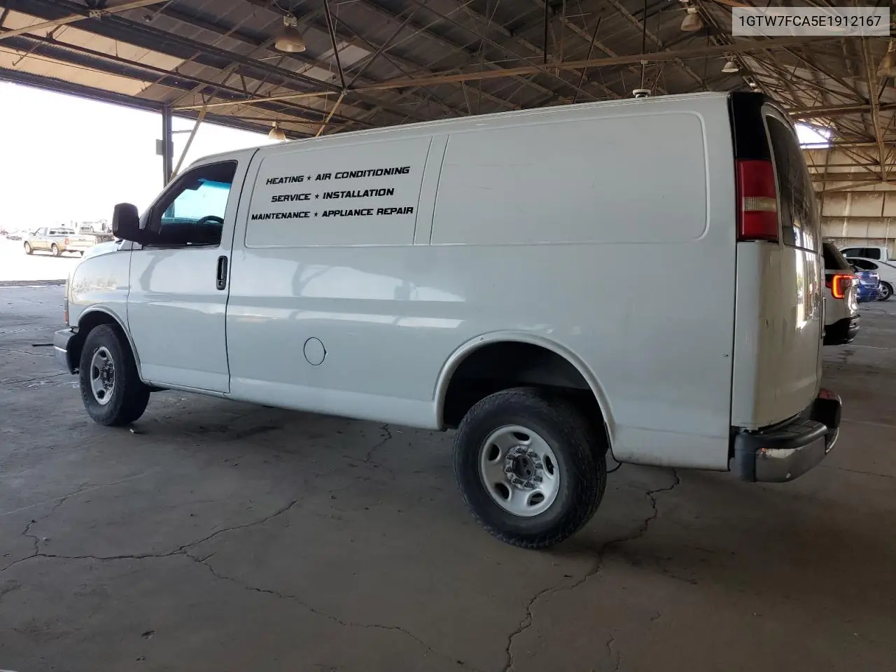 2014 GMC Savana G2500 VIN: 1GTW7FCA5E1912167 Lot: 56944135