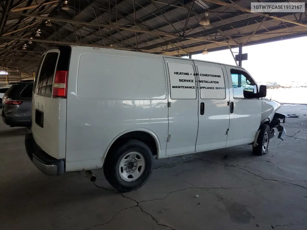 2014 GMC Savana G2500 VIN: 1GTW7FCA5E1912167 Lot: 56944135